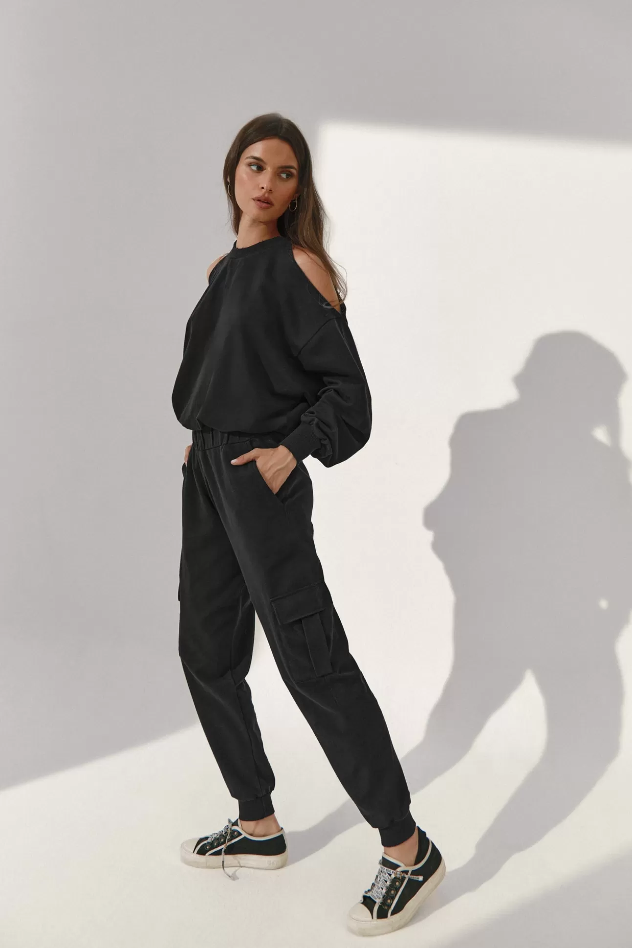 The Akala Studio Sweats^Black Sky Cargo Set