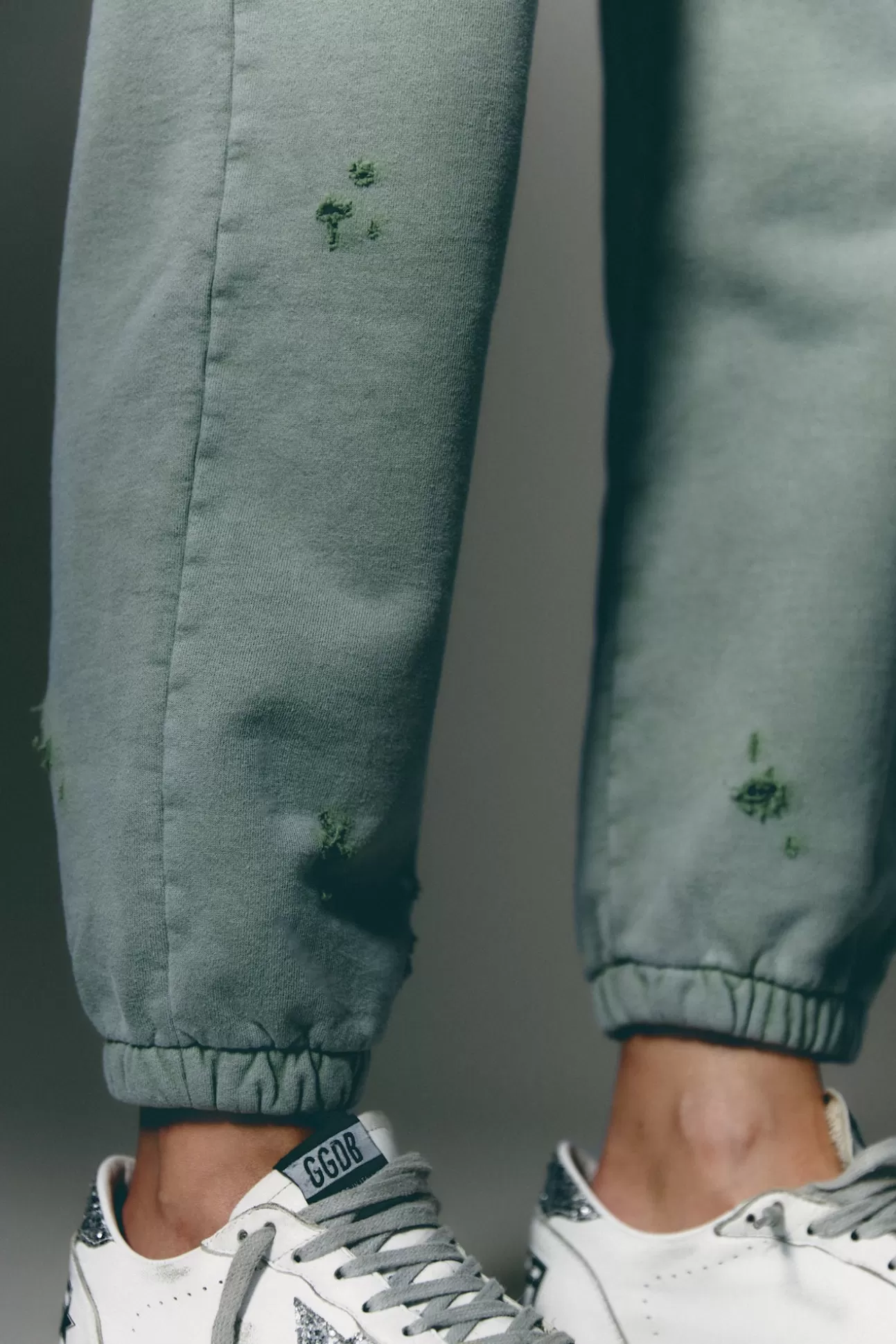 The Akala Studio Sweats^Distressed Green Set