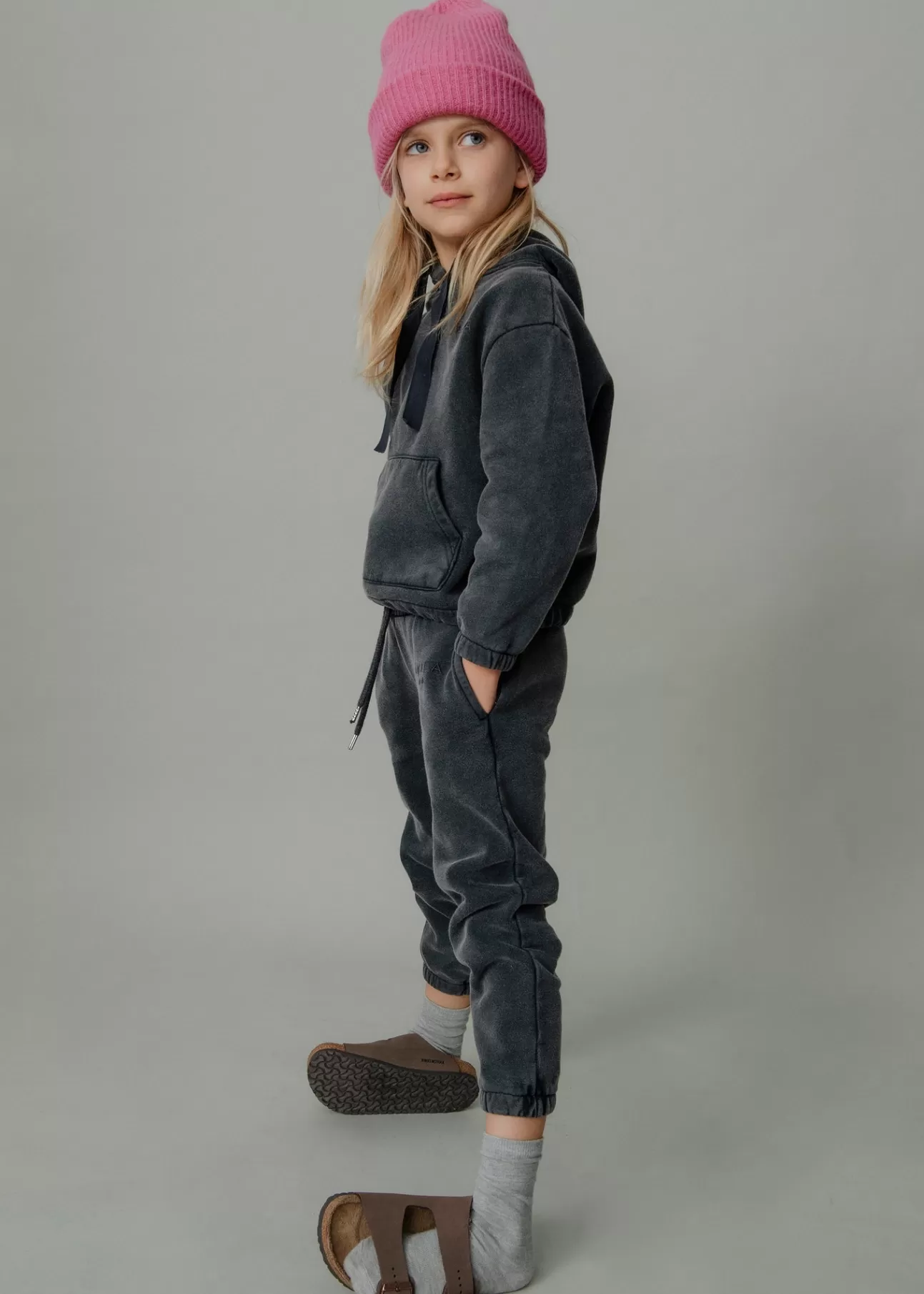 The Akala Studio Pantalones^Pantalones Washed Grey Nina