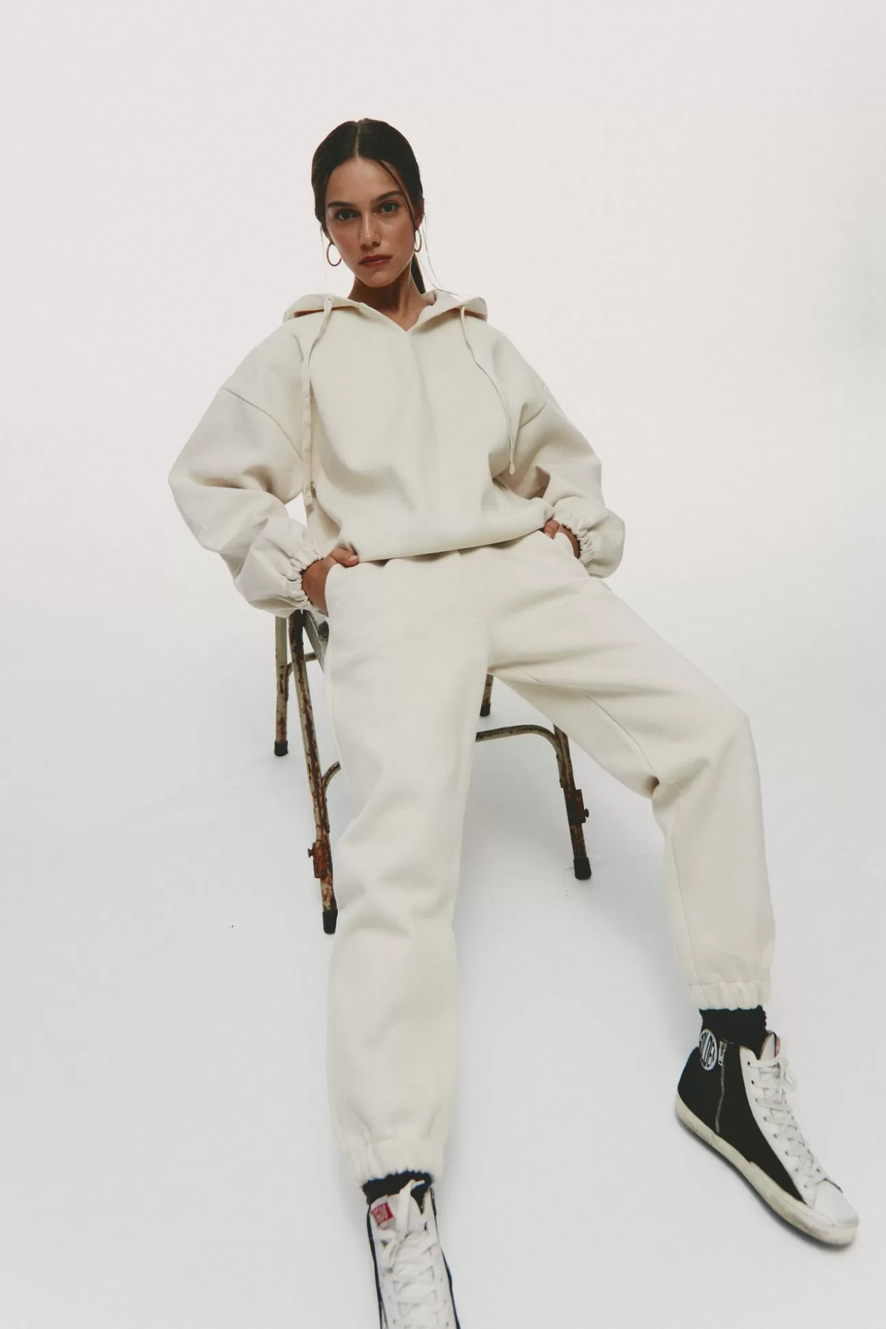 The Akala Studio Sweats^Polar White Hoodie