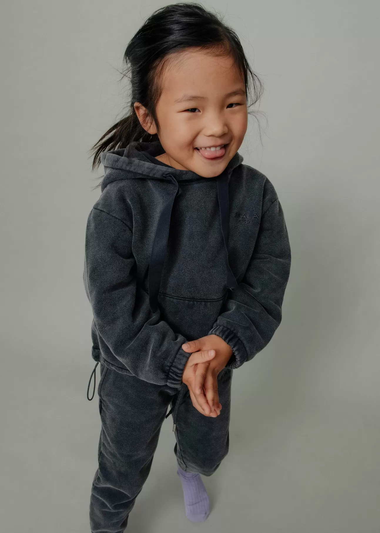 The Akala Studio Sweats^Sudadera Washed Grey Nina